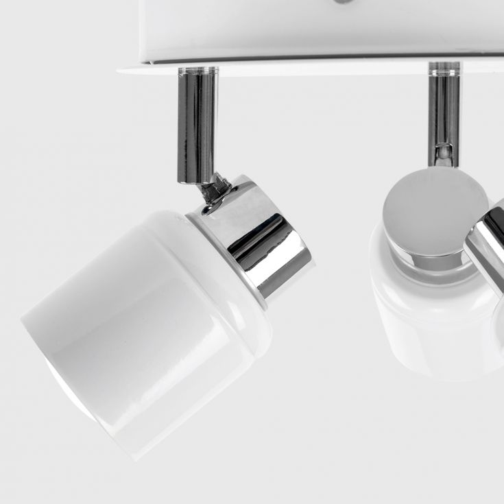 Luminosity Designs - Benton IP44 Rated Bathroom Circular Spotlight Ceiling Light - Luminosity Designs Ltd