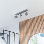 Luminosity Designs - Benton IP44 Rated Bathroom Linear Spotlight Ceiling Light - Luminosity Designs Ltd