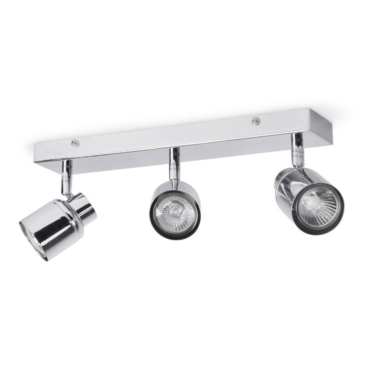 Luminosity Designs - Benton IP44 Rated Bathroom Linear Spotlight Ceiling Light - Luminosity Designs Ltd