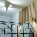 Luminosity Designs - Benton IP44 Rated Bathroom Linear Spotlight Ceiling Light - Luminosity Designs Ltd