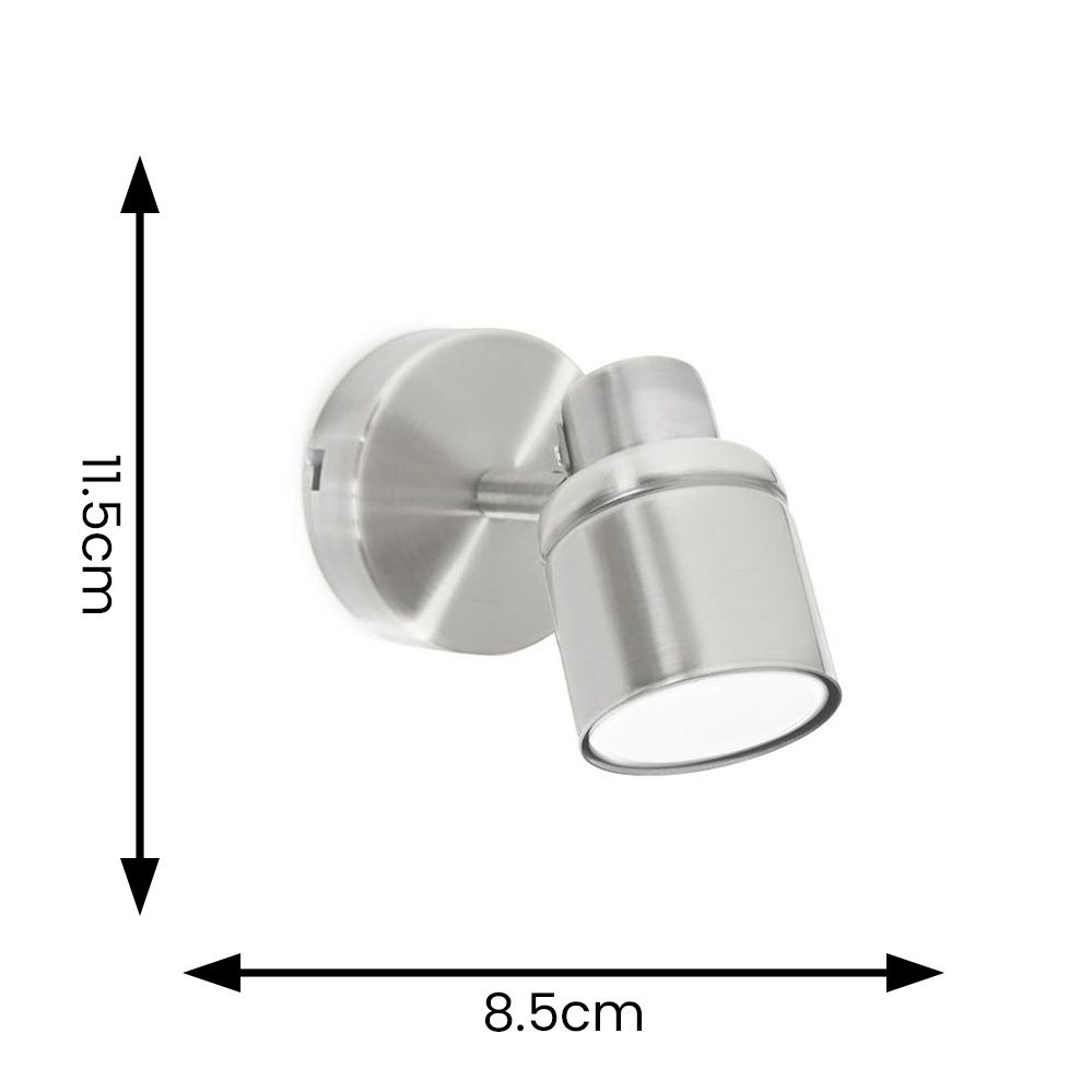 Luminosity Designs - Benton IP44 Rated bathroom Spotlight for Walls and Ceilings - Luminosity Designs Ltd