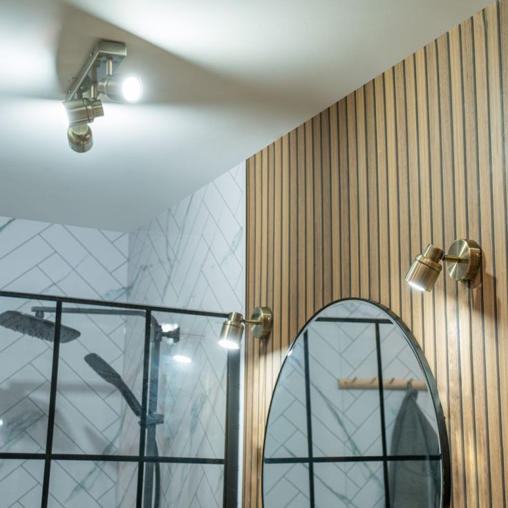 Luminosity Designs - Benton IP44 Rated bathroom Spotlight for Walls and Ceilings - Luminosity Designs Ltd