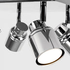 Luminosity Designs - Benton IP44 Rated Bathroom Square Spotlight Ceiling Light - Luminosity Designs Ltd