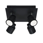 Luminosity Designs - Benton IP44 Rated Bathroom Square Spotlight Ceiling Light - Luminosity Designs Ltd