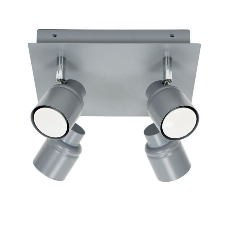 Luminosity Designs - Benton IP44 Rated Bathroom Square Spotlight Ceiling Light - Luminosity Designs Ltd