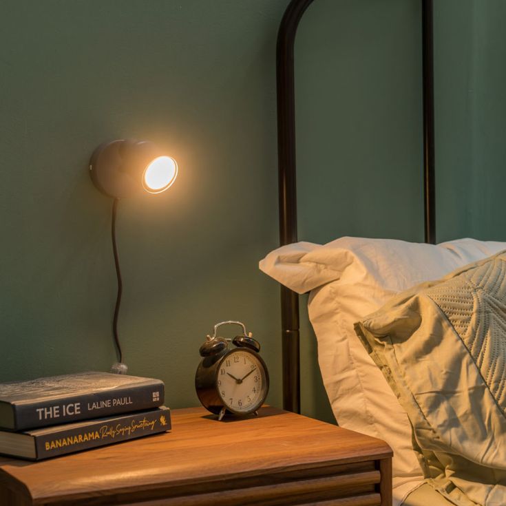 lse - Benton Plug in Single Wall Light with Flex and Inline Switch - Luminosity Designs Ltd