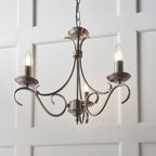 Endon - Bernice 3 Light Chandelier - Luminosity Designs Ltd