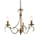 Endon - Bernice 3 Light Chandelier - Luminosity Designs Ltd
