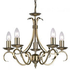 Endon - Bernice 3 Light Chandelier - Luminosity Designs Ltd