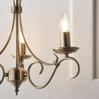 Endon - Bernice 3 Light Chandelier - Luminosity Designs Ltd