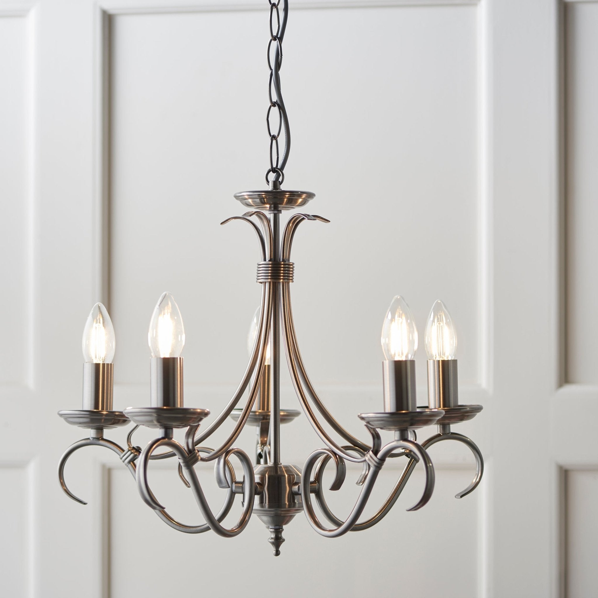Endon - Bernice 5 Light Chandelier - Luminosity Designs Ltd