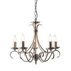 Endon - Bernice 5 Light Chandelier - Luminosity Designs Ltd