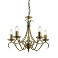 Endon - Bernice 5 Light Chandelier - Luminosity Designs Ltd