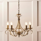 Endon - Bernice 5 Light Chandelier - Luminosity Designs Ltd