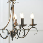 Endon - Bernice 5 Light Chandelier - Luminosity Designs Ltd