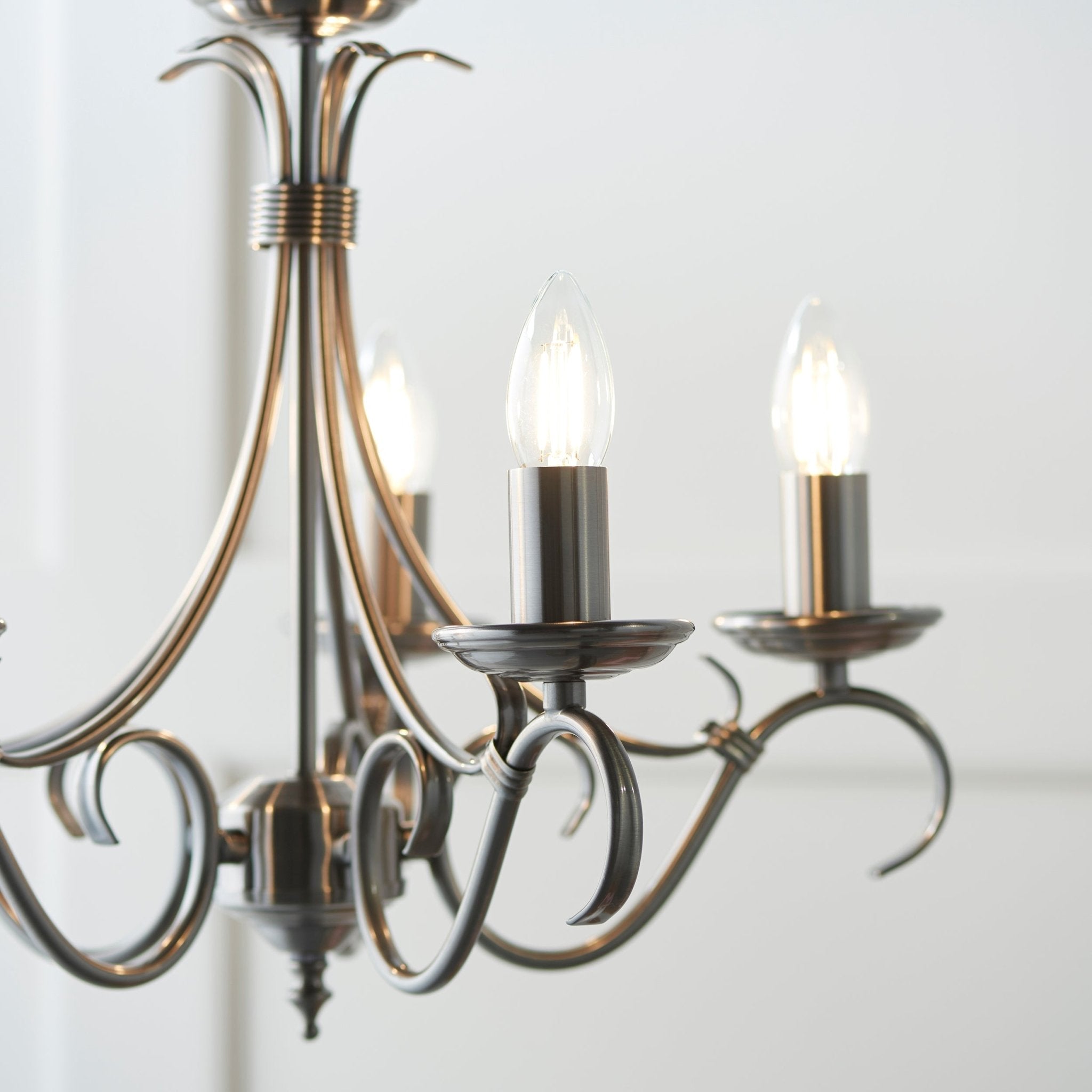 Endon - Bernice 5 Light Chandelier - Luminosity Designs Ltd