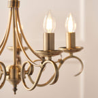 Endon - Bernice 5 Light Chandelier - Luminosity Designs Ltd