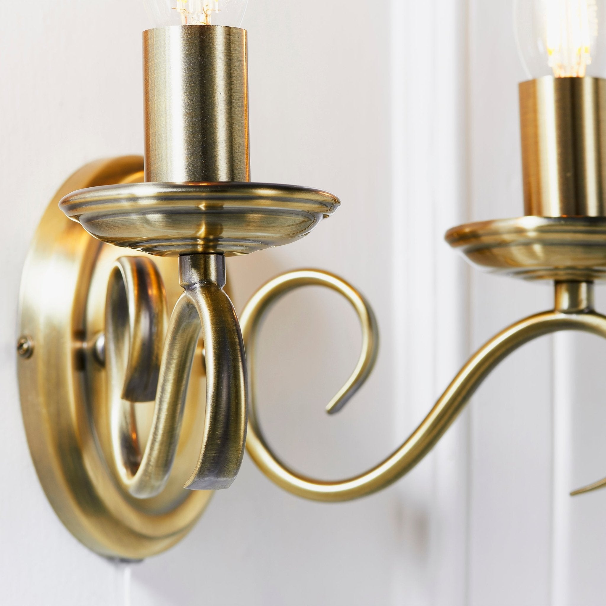 Endon - Bernice Double Wall Light - Luminosity Designs Ltd