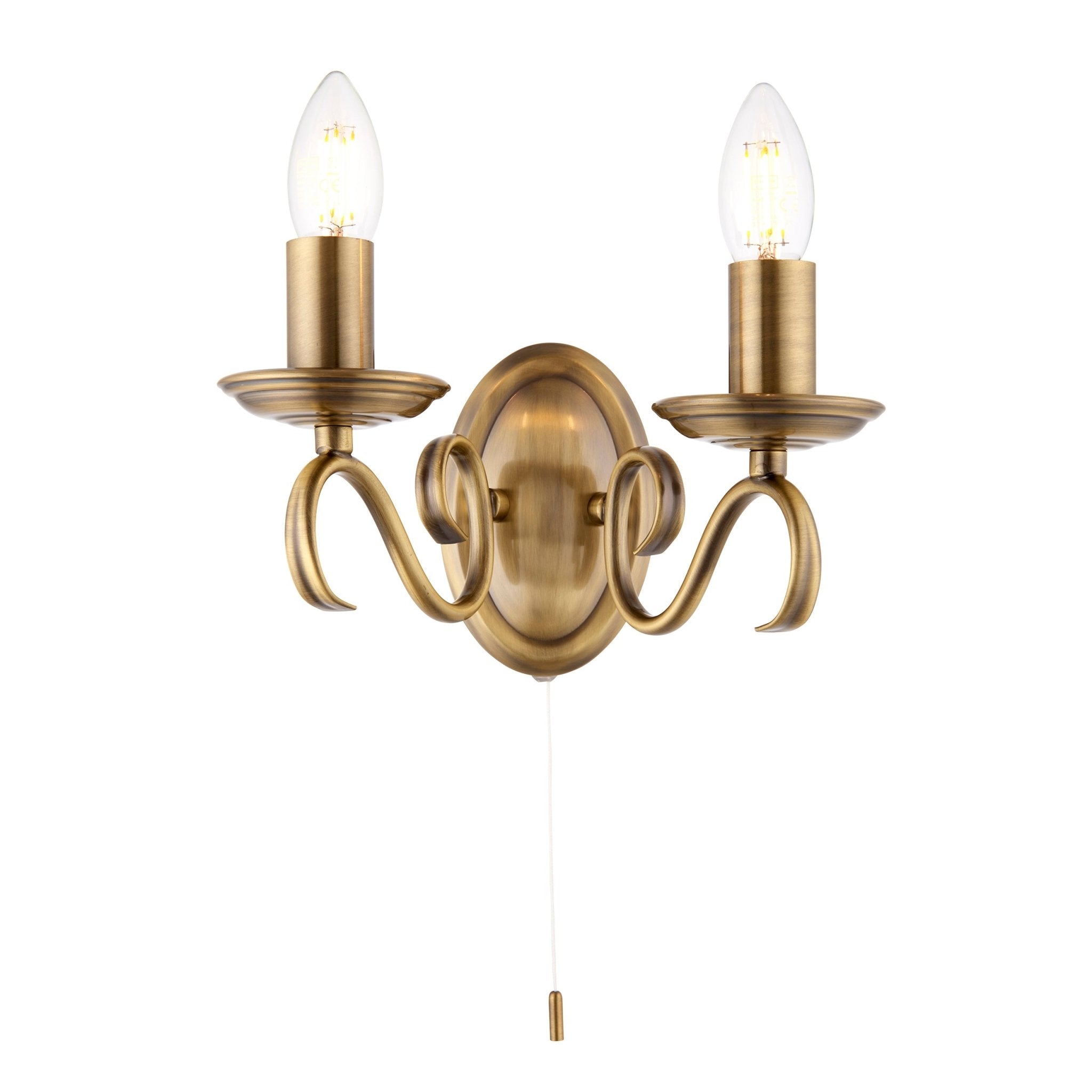 Endon - Bernice Double Wall Light - Luminosity Designs Ltd