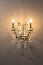 Diyas - Bianco Double Wall Light - Luminosity Designs Ltd