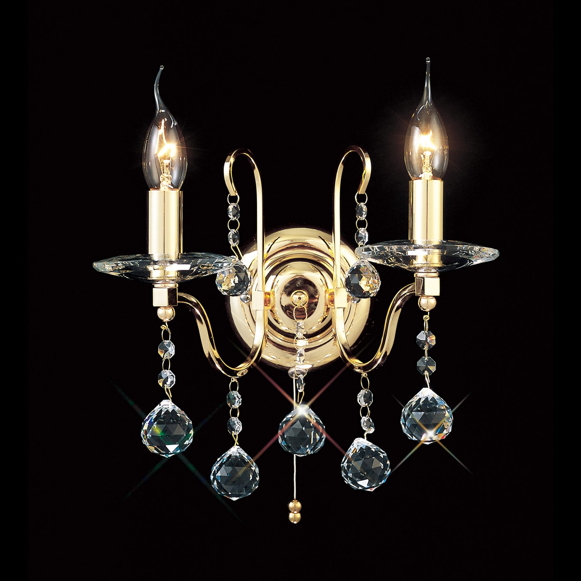 Diyas - Bianco Double Wall Light - Luminosity Designs Ltd