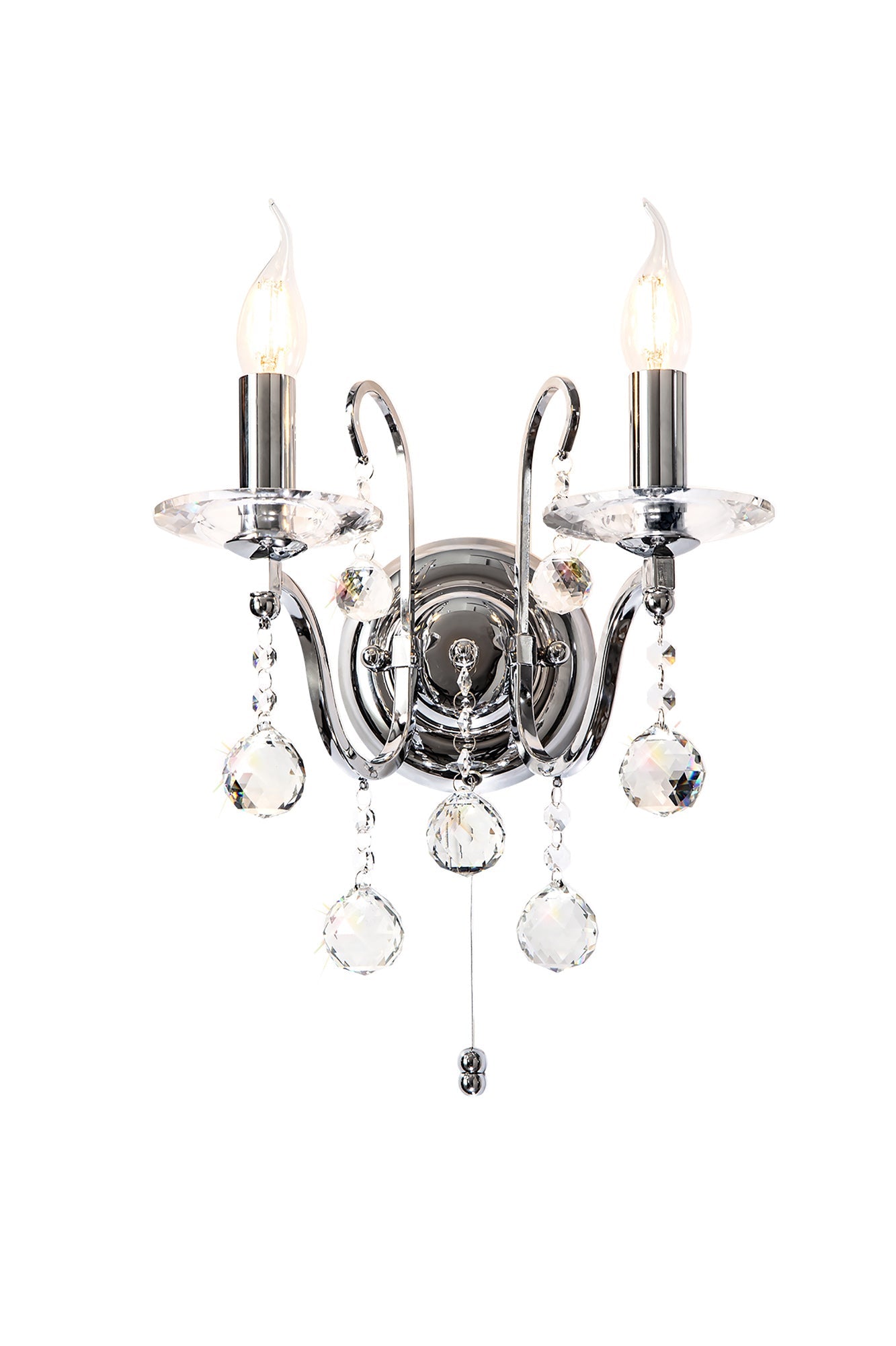 Diyas - Bianco Double Wall Light - Luminosity Designs Ltd