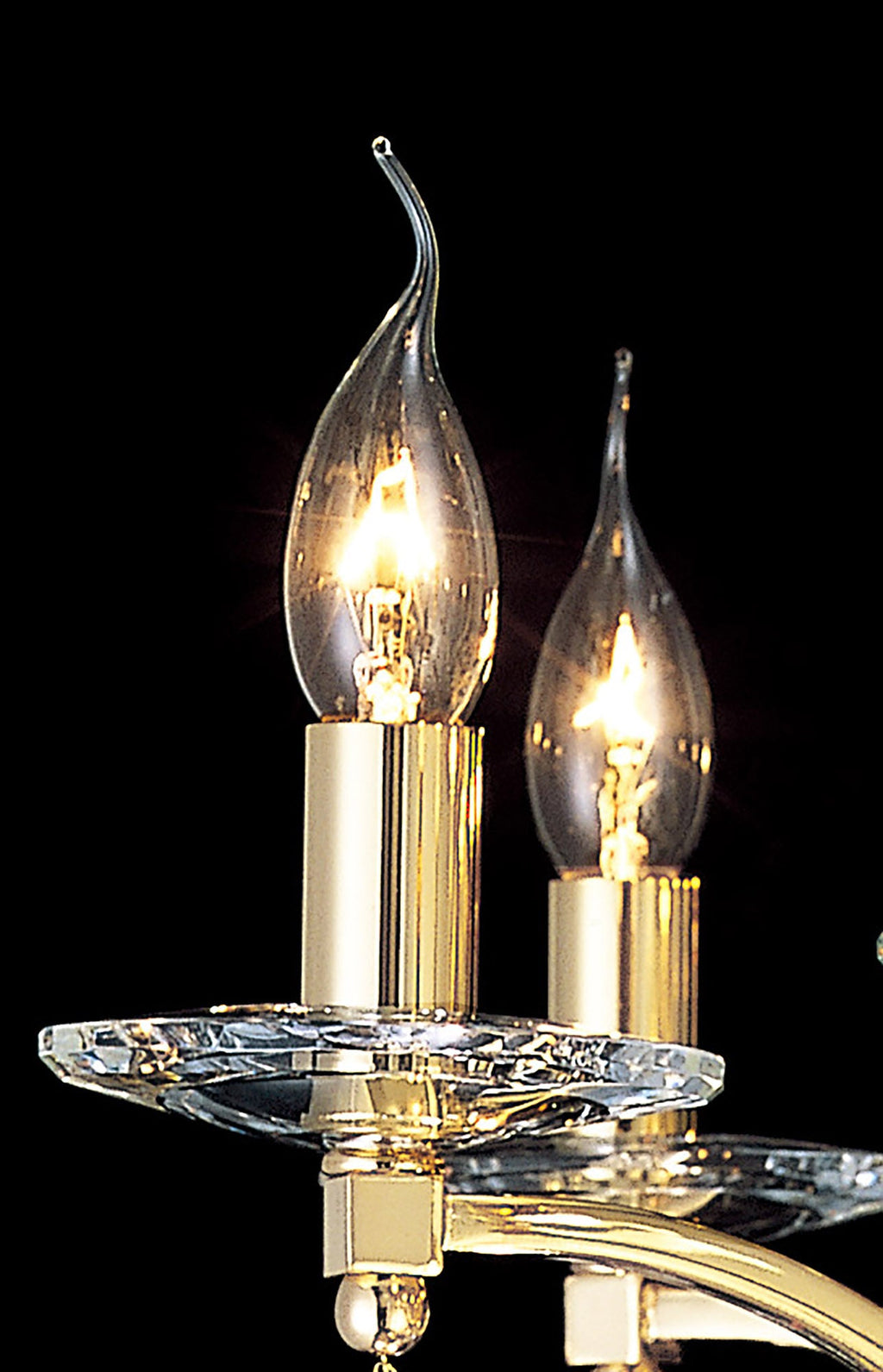 Diyas - Bianco Large Ceiling Chandelier - Luminosity Designs Ltd