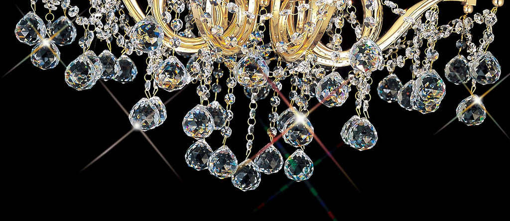 Diyas - Bianco Large Ceiling Chandelier - Luminosity Designs Ltd