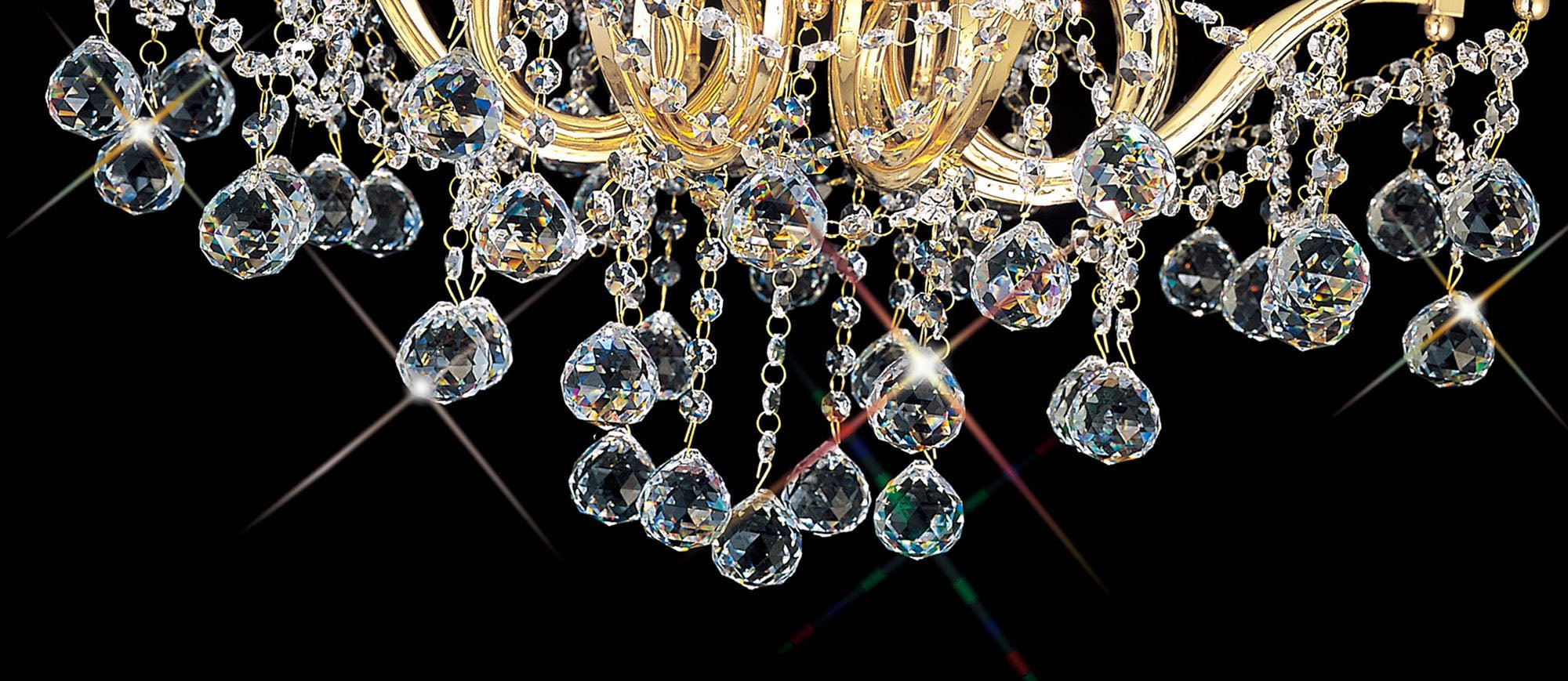 Diyas - Bianco Large Ceiling Chandelier - Luminosity Designs Ltd