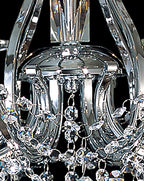 Diyas - Bianco Large Ceiling Chandelier - Luminosity Designs Ltd