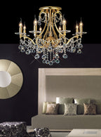 Diyas - Bianco Large Ceiling Chandelier - Luminosity Designs Ltd
