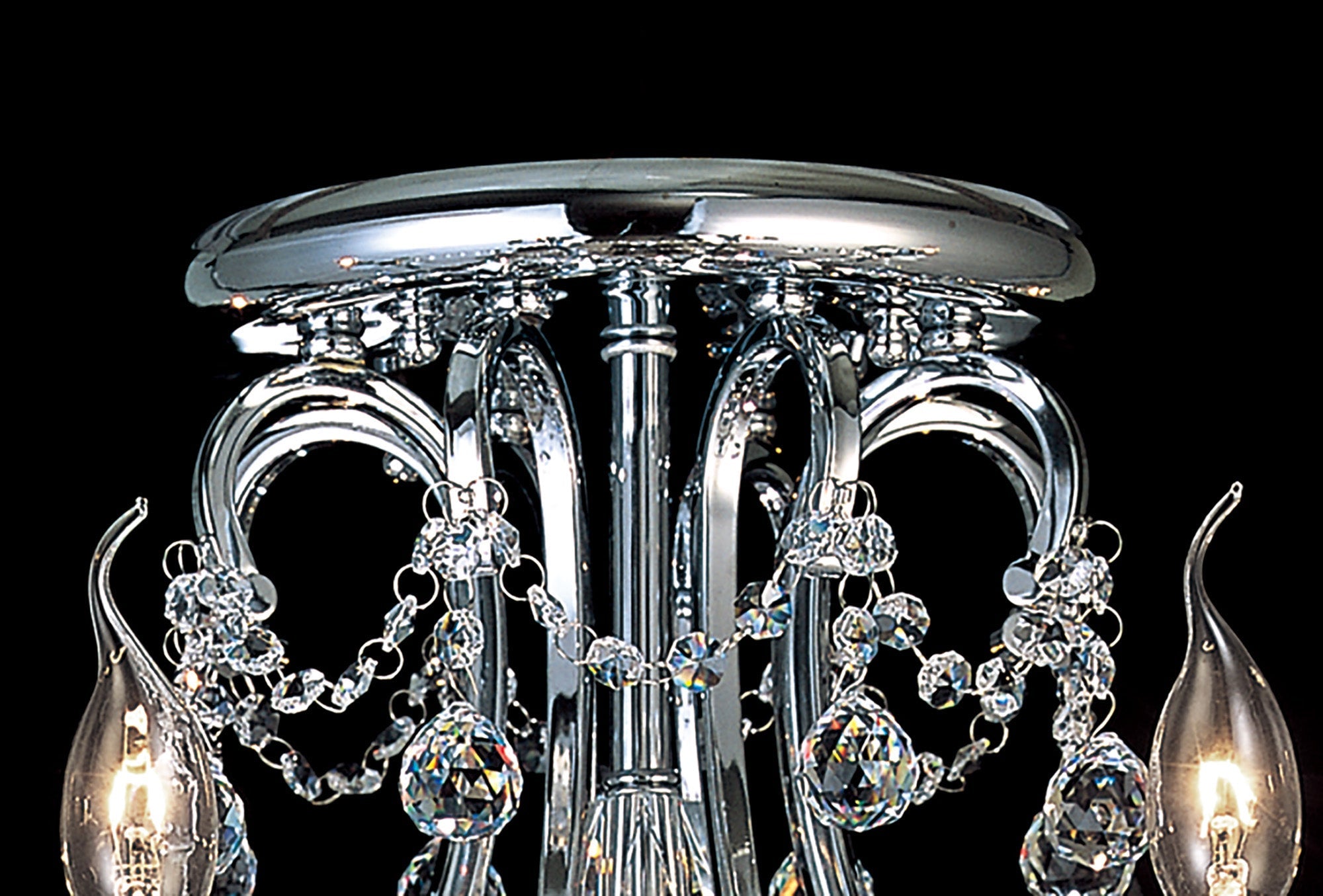 Diyas - Bianco Large Ceiling Chandelier - Luminosity Designs Ltd