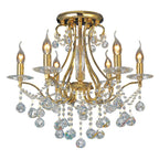 Diyas - Bianco Medium Ceiling Chandelier - Luminosity Designs Ltd