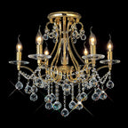 Diyas - Bianco Medium Ceiling Chandelier - Luminosity Designs Ltd
