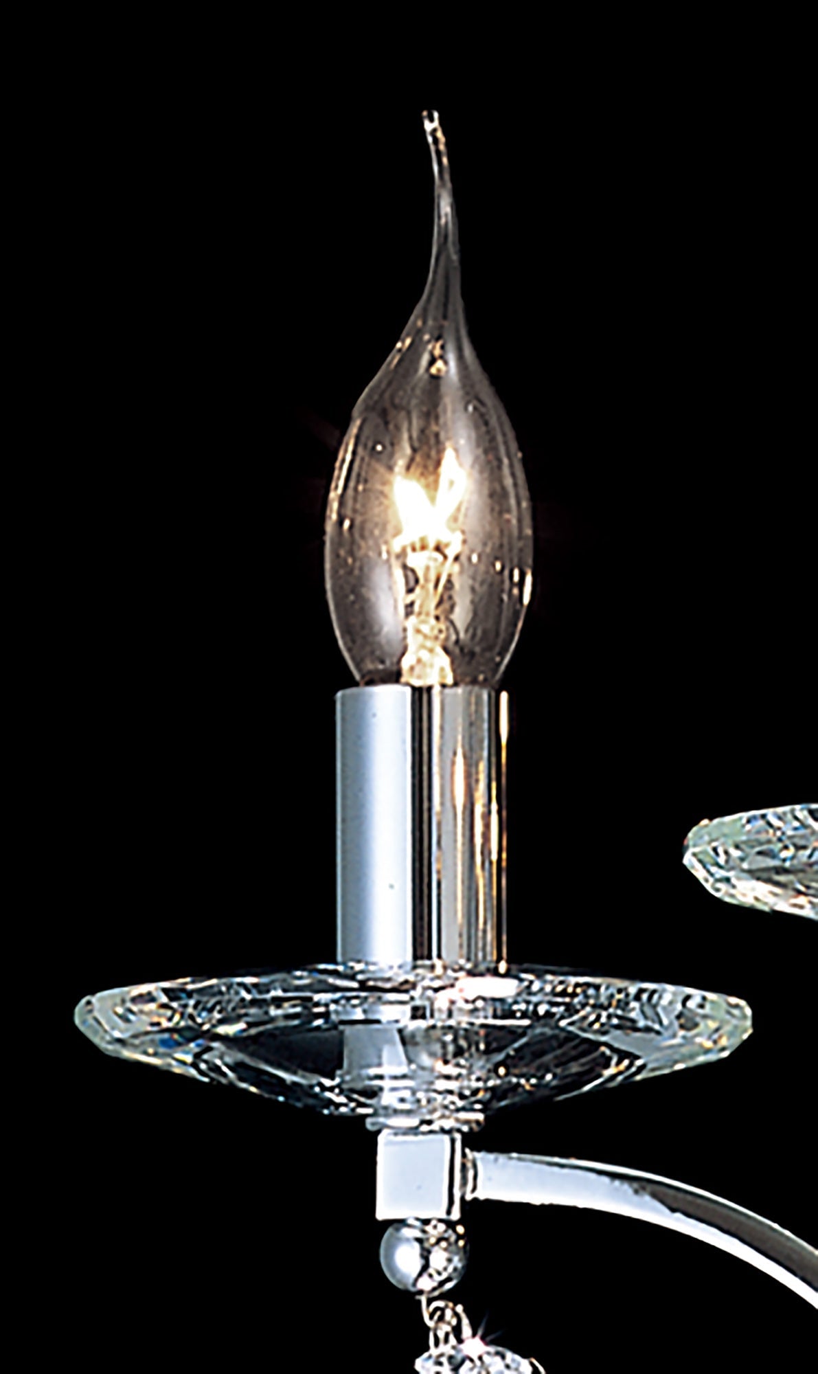 Diyas - Bianco Medium Ceiling Chandelier - Luminosity Designs Ltd