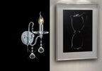 Diyas - Bianco Single Wall Light - Luminosity Designs Ltd