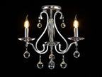 Diyas - Bianco Small Ceiling Chandelier - Luminosity Designs Ltd