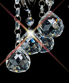 Diyas - Bianco Small Ceiling Chandelier - Luminosity Designs Ltd