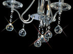 Diyas - Bianco Small Ceiling Chandelier - Luminosity Designs Ltd