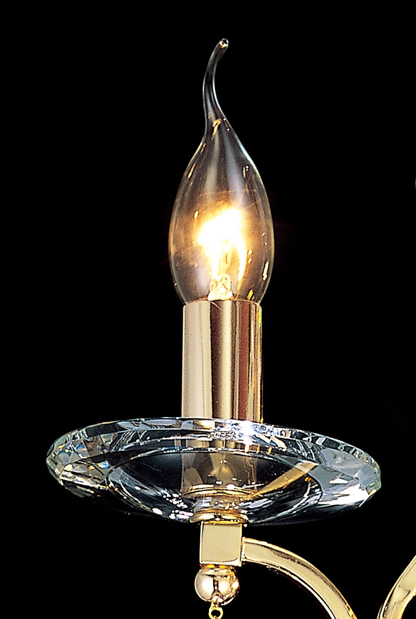 Diyas - Bianco Small Ceiling Chandelier - Luminosity Designs Ltd