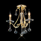 Diyas - Bianco Small Ceiling Chandelier - Luminosity Designs Ltd