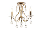 Diyas - Bianco Small Ceiling Chandelier - Luminosity Designs Ltd