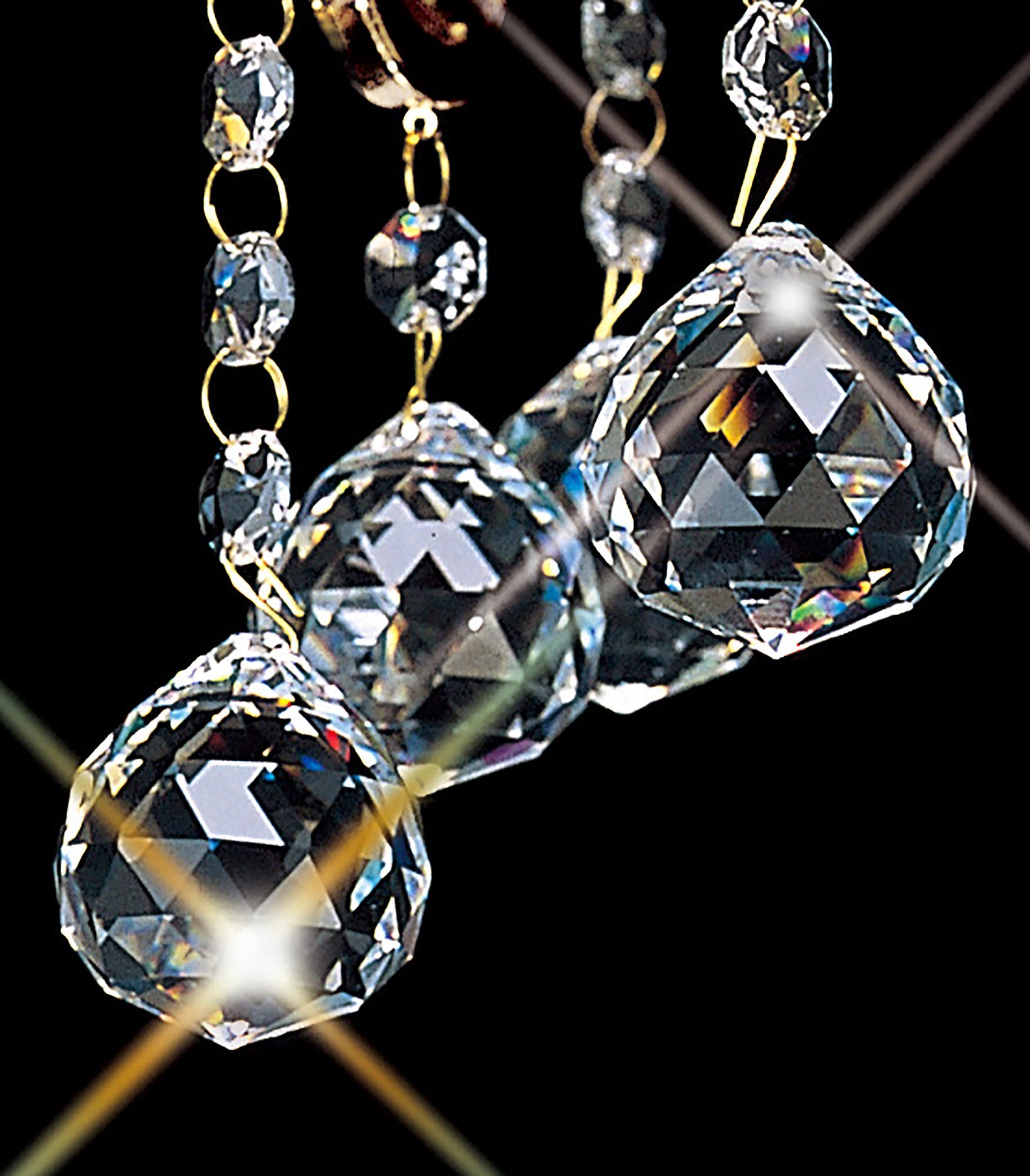 Diyas - Bianco Small Ceiling Chandelier - Luminosity Designs Ltd