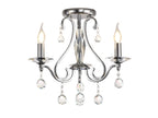 Diyas - Bianco Small Ceiling Chandelier - Luminosity Designs Ltd