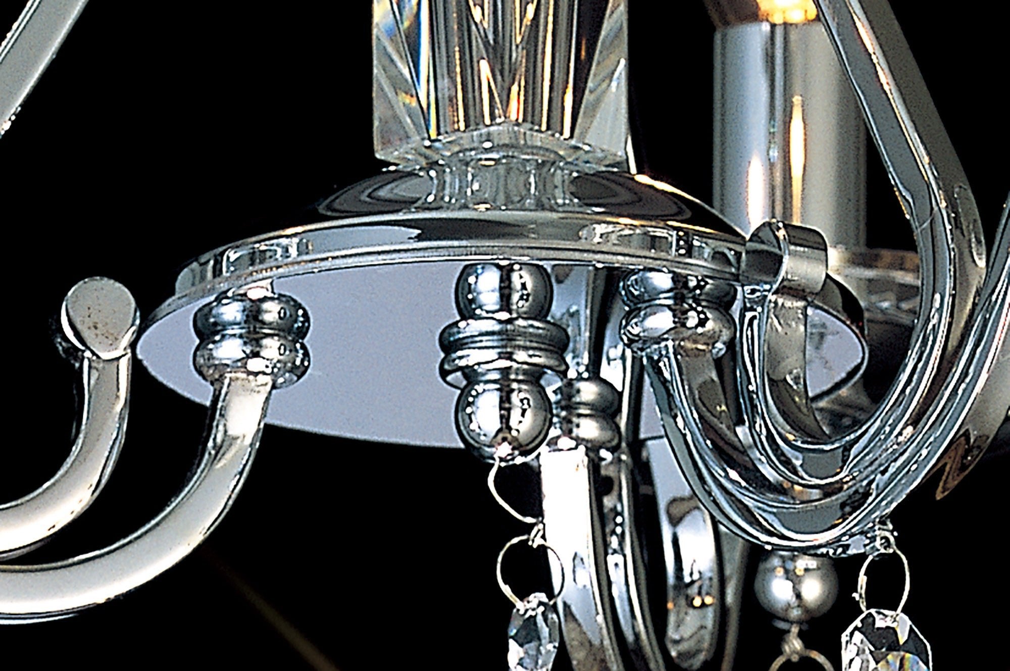 Diyas - Bianco Small Ceiling Chandelier - Luminosity Designs Ltd