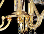 Diyas - Bianco Small Ceiling Chandelier - Luminosity Designs Ltd