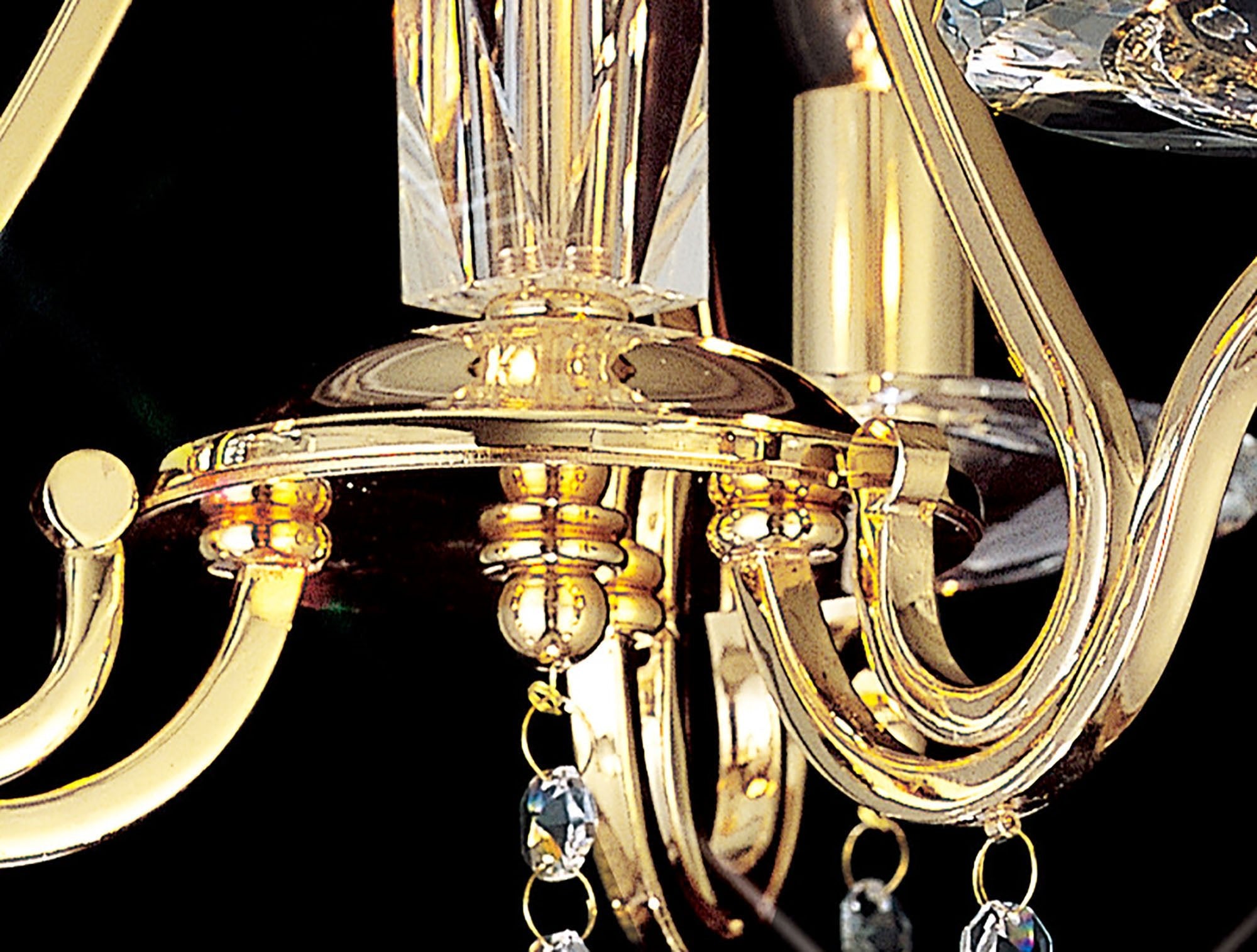 Diyas - Bianco Small Ceiling Chandelier - Luminosity Designs Ltd