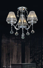 Diyas - Bianco Small Ceiling Chandelier - Luminosity Designs Ltd