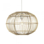 Oaks Lighting - Bishan Rattan Non Electric Pendant Shade - Luminosity Designs Ltd