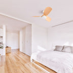 lse - Bladed 36 Inch Integrated LED Light Ceiling Fan with Remote Control - Luminosity Designs Ltd